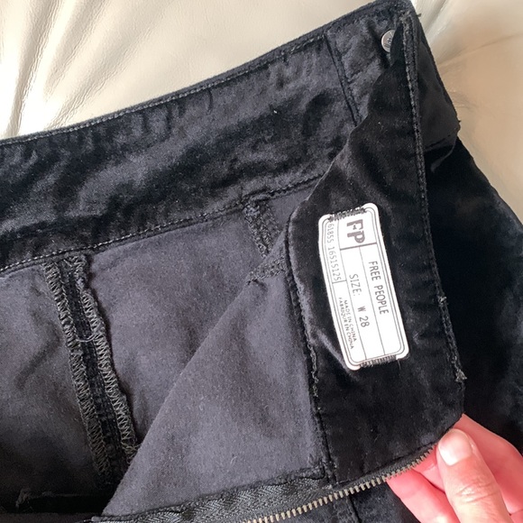 Free People retro velvet mini skirt - Picture 9 of 12